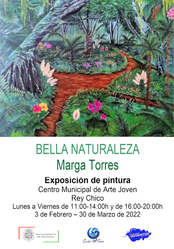 ©Ayto.Granada: Enredate: 2022. MARZO. Bella Naturaleza de Marga Torres